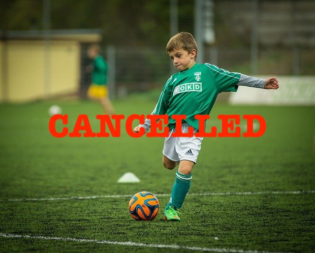 Summer soccer camp cancelled