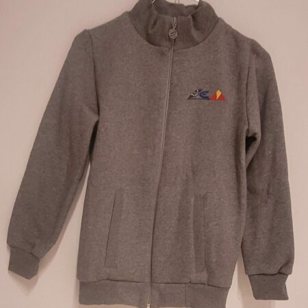 Veste sweat avec logo "Pyramide".