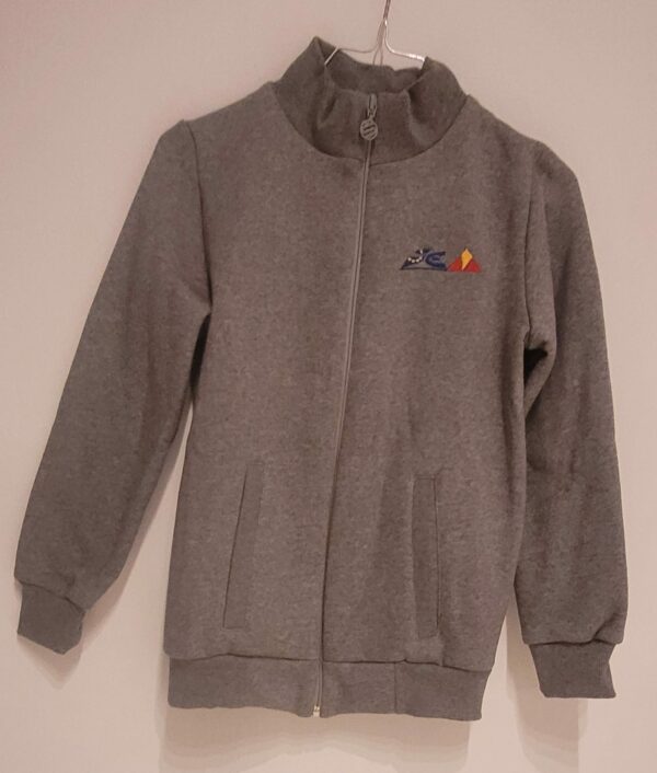 Veste sweat avec logo "Pyramide".