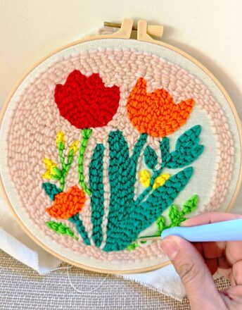 Macramé, Crochet, and Punch Needle